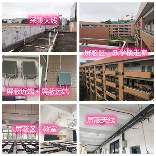  金湖某中学考场屏蔽案例（数字信令级）